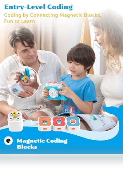 Coding Toy for Kids — Construction Kits, Whalesbot