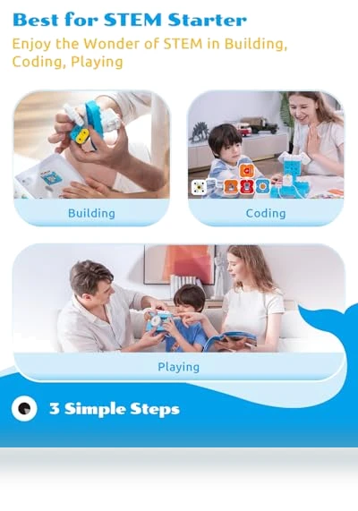 Coding Toy for Kids — Construction Kits, Whalesbot