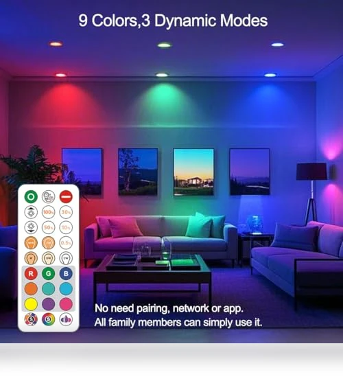Color Changing LED Flood Light Bulbs — Lighting Solutions, ILC