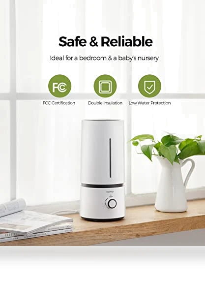 Cool Mist Humidifier — Air Moisturizers, raydrop