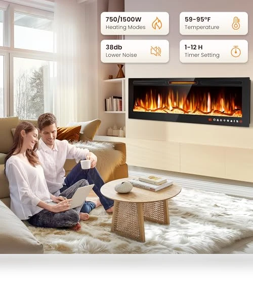 Electric Fireplace Heater — Electric Heating Solutions, Riseon