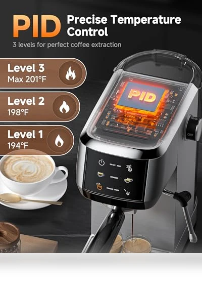 Espresso Machine — Coffee & Espresso Combos, AMZCHEF
