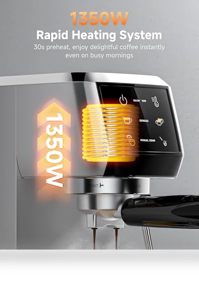 Espresso Machine — Coffee & Espresso Combos, AMZCHEF