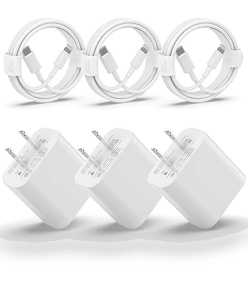 Fast Charging Wall Charger with Cable — Chargers, ABCSQUAD