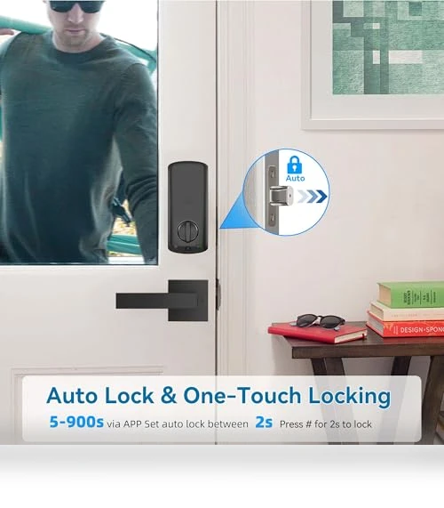 Fingerprint Smart Door Lock — Smart Home Security, BEBASIA