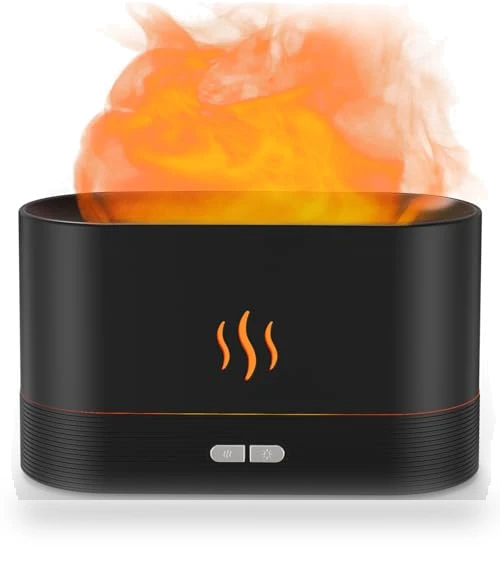 Flame Air Humidifier with Fire LED Light — Diffusers