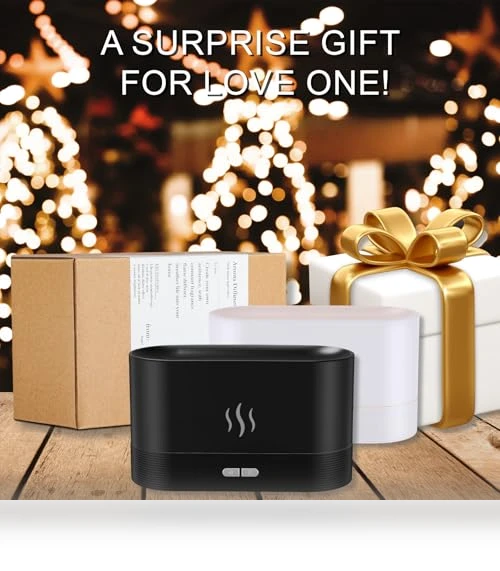 Flame Air Humidifier with Fire LED Light — Diffusers