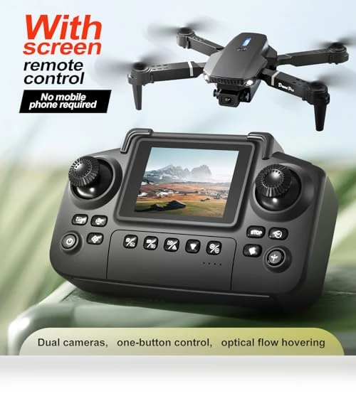Foldable Mini Drone with Screen Controller — Drones, elecci