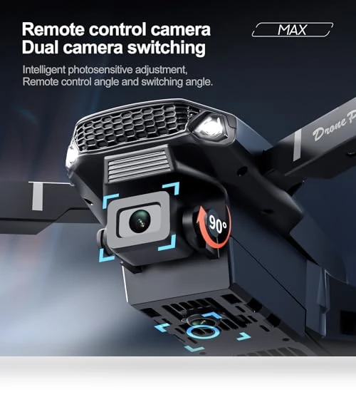 Foldable Mini Drone with Screen Controller — Drones, elecci