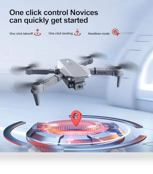 Foldable Mini Drone with Screen Controller — Drones, elecci