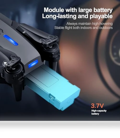 Foldable Mini Drone with Screen Controller — Drones, elecci