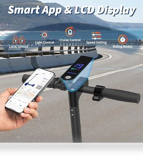 Folding Electric Scooter with Seat — Push Scooters, Riuiio