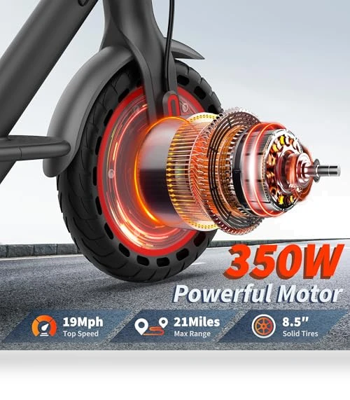 Folding Electric Scooter with Seat — Push Scooters, Riuiio