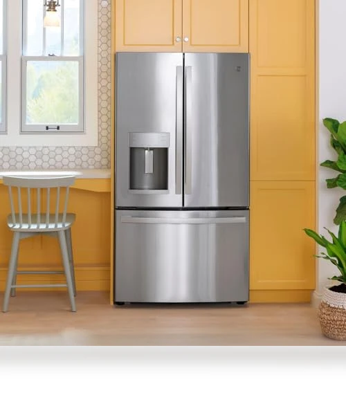 French Door Counter Depth Refrigerator — Mini Fridges, GE