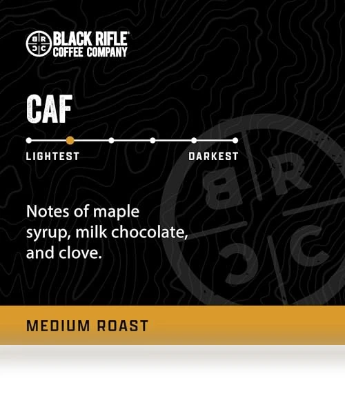 Medium Roast Ground Coffee — Chilled Coffee Delights, Black Rifle Coffee Company