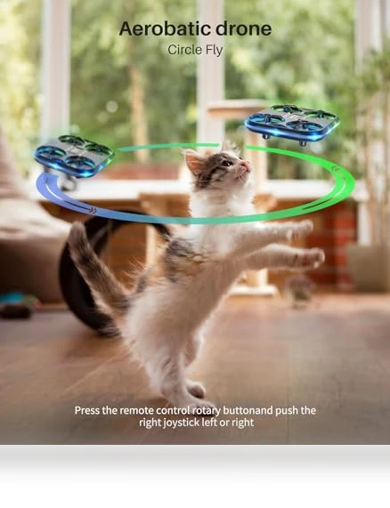 Mini Drone Helicopter with LED Lights — Drones, Syma