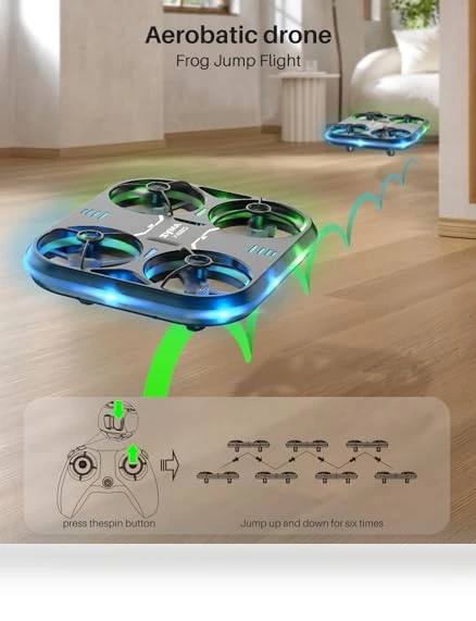 Mini Drone Helicopter with LED Lights — Drones, Syma