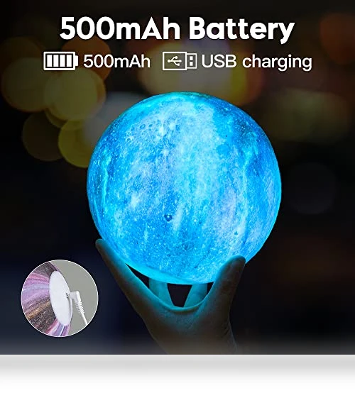 Moon Lamp Galaxy Lamp — Night Lights, BRIGHTWORLD