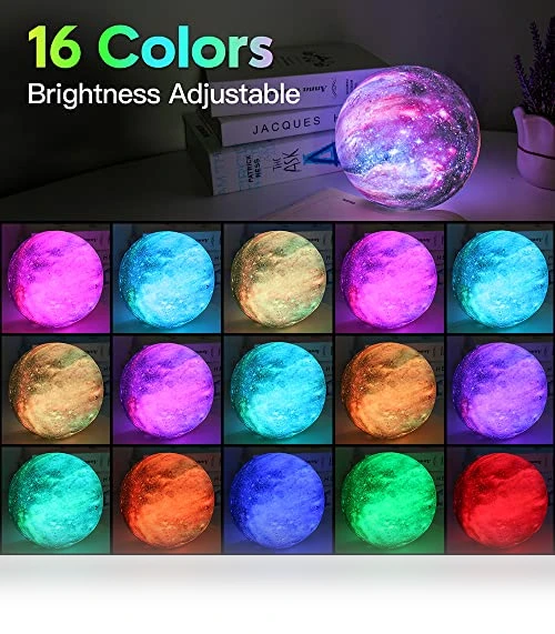 Moon Lamp Galaxy Lamp — Night Lights, BRIGHTWORLD