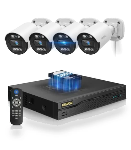 Outdoor Wired Security Camera System — Security Cameras, OHWOAI