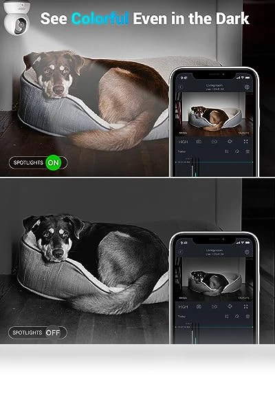 Pet Camera with Color Night Vision — Cameras & Monitors, blurams