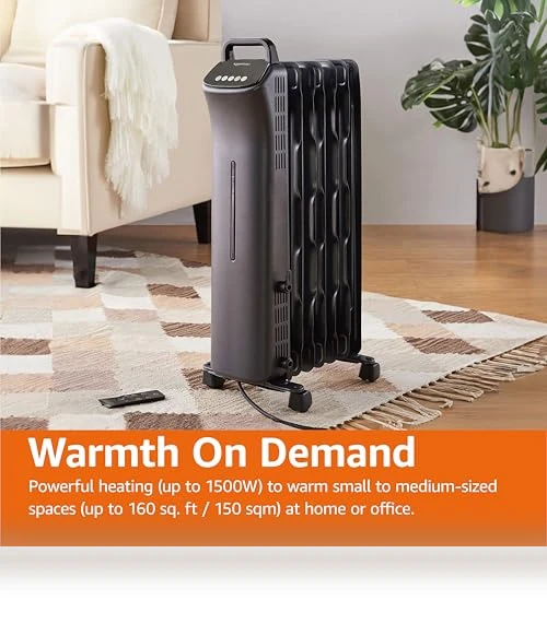 Portable Radiator Heater — Portable Heating Solutions, Amazon Basics