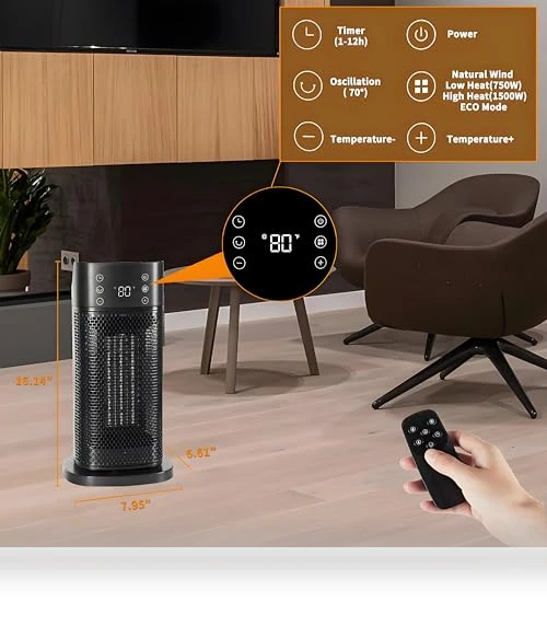 Portable Space Heater — Portable Heating Solutions, BNTET