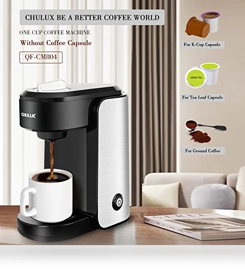 Single Serve Coffee Maker — Brewing Excellence, CHULUX