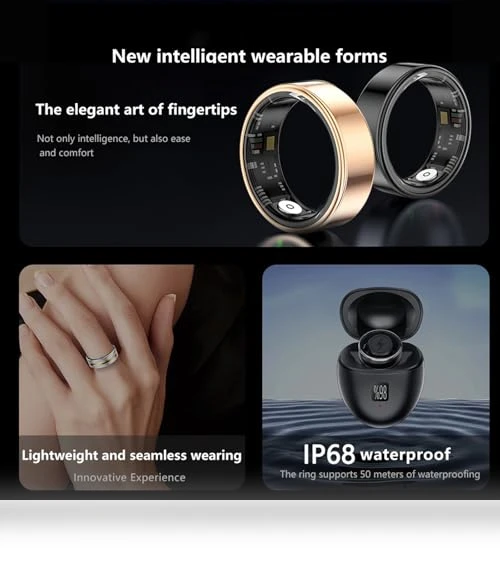 Smart Health Tracker Ring — Smart Rings, VBAOFOO