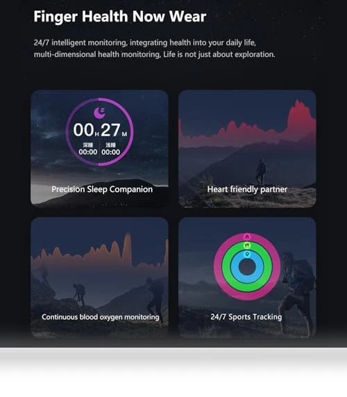 Smart Health Tracker Ring — Smart Rings, VBAOFOO