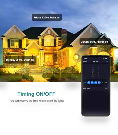 Smart Outdoor LED Security Light — Outdoor Security & Flood Lighting, USTELLAR