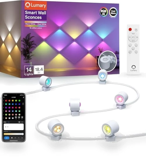Smart Wall Sconces — Wall Lighting, Lumary