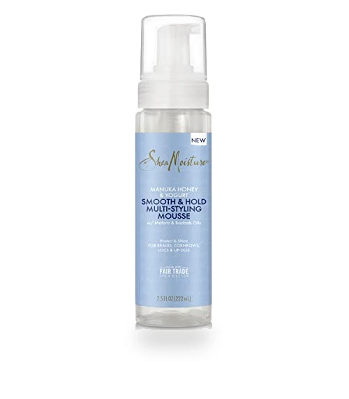 Smooth & Hold Multi-Styling Hair Mousse — Detanglers, SheaMoisture