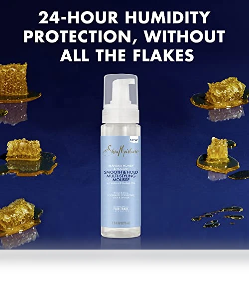 Smooth & Hold Multi-Styling Hair Mousse — Detanglers, SheaMoisture