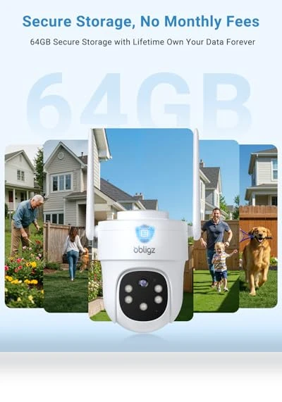Solar Security Camera — Security Cameras, Obligz