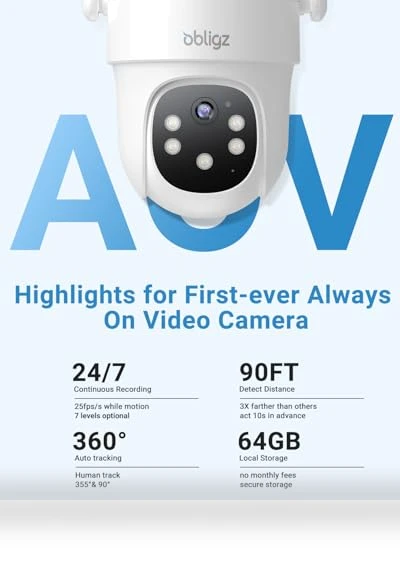 Solar Security Camera — Security Cameras, Obligz