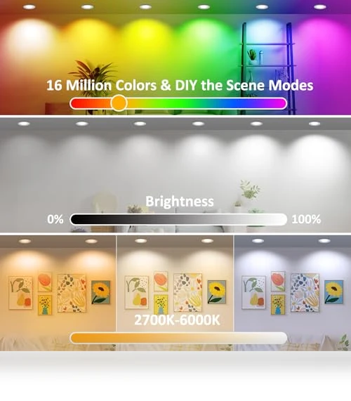 Wi-Fi LED Downlight — LED, inShareplus