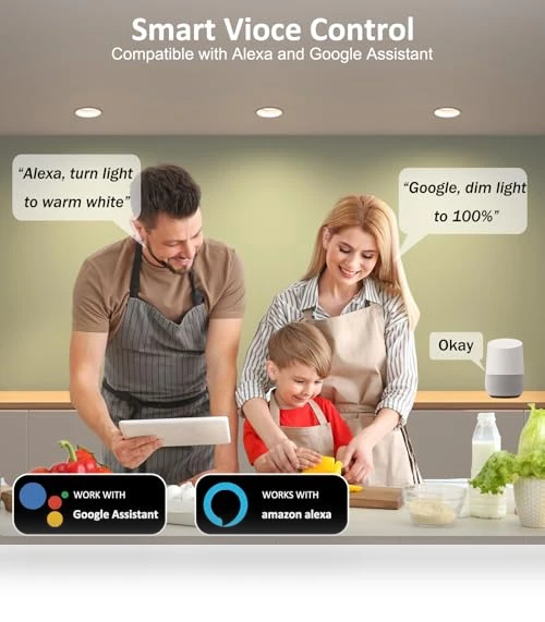 Wi-Fi LED Downlight — LED, inShareplus