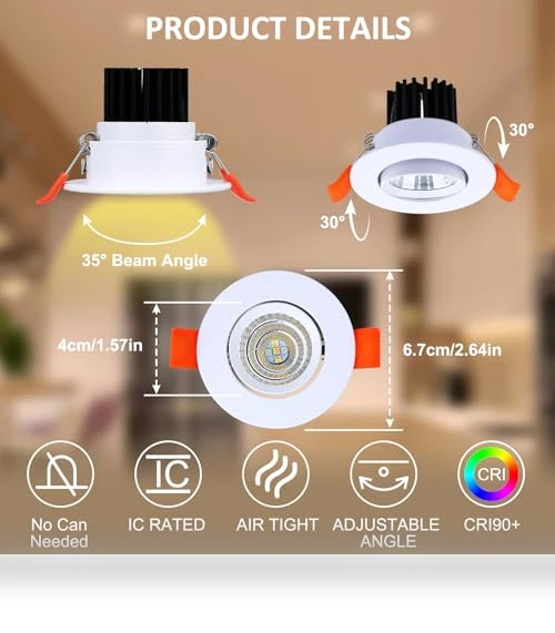 Wi-Fi LED Downlight — LED, inShareplus