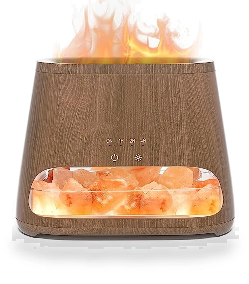 2-in-1 Himalayan Salt Lamp Diffuser — Salt Lamp, SALKING
