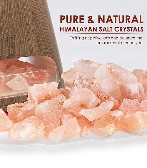 2-in-1 Himalayan Salt Lamp Diffuser — Salt Lamp, SALKING