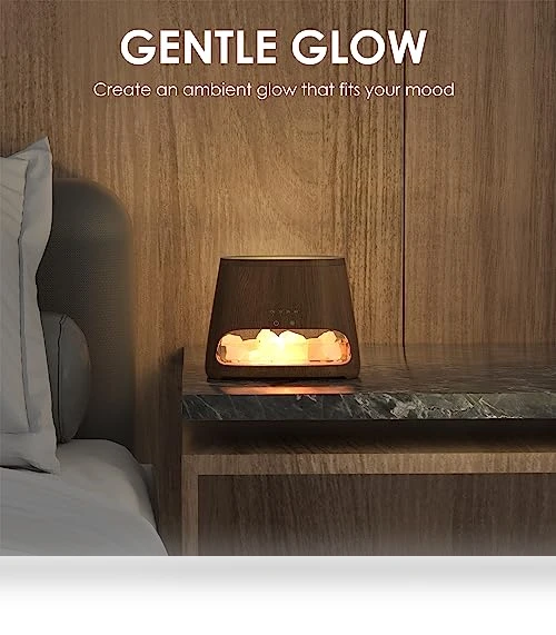 2-in-1 Himalayan Salt Lamp Diffuser — Salt Lamp, SALKING