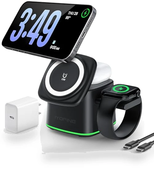 3 in 1 Charging Station for Apple Devices — Chargers, IYOFINE
