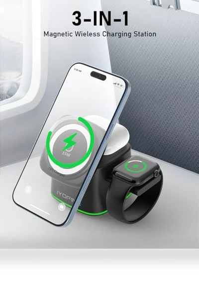 3 in 1 Charging Station for Apple Devices — Chargers, IYOFINE