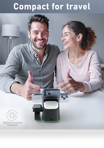 3 in 1 Charging Station for Apple Devices — Chargers, IYOFINE