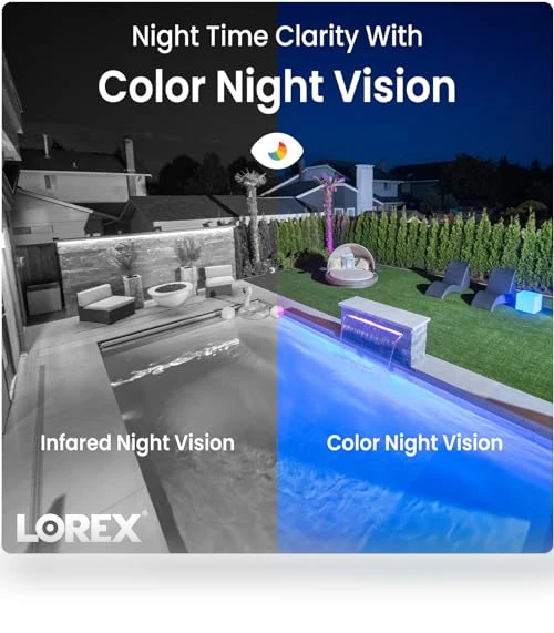 4K PoE Outdoor/Indoor Smart Home Security Camera System — Outdoor Security Cameras, Lorex