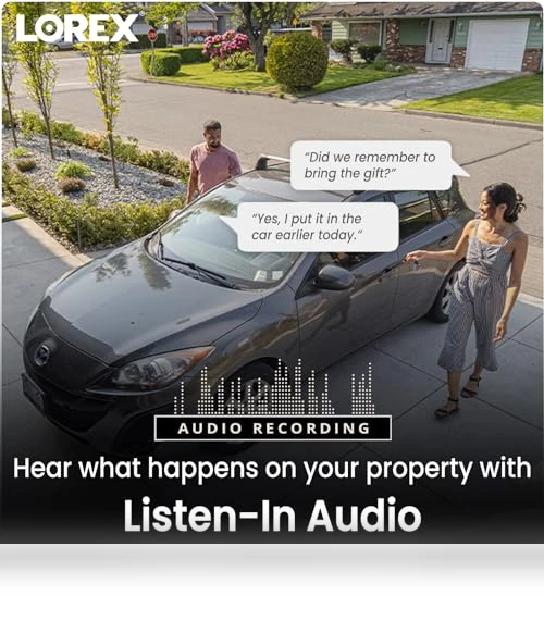 4K PoE Outdoor/Indoor Smart Home Security Camera System — Outdoor Security Cameras, Lorex
