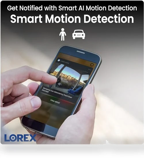 4K PoE Outdoor/Indoor Smart Home Security Camera System — Outdoor Security Cameras, Lorex