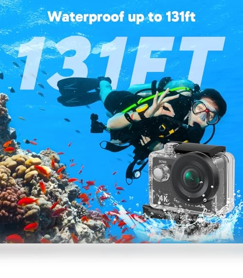 4K WiFi Action Camera — Wearable Cameras, AKASO