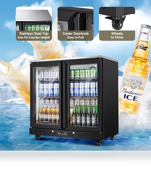 Commercial Bar Beverage Refrigerator — Drink Coolers, BODEGA